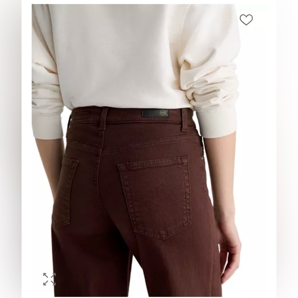 $215 AG ADRIANO
GOLDSCHMIED INC HIGH-RISE
COFFEE CROP JEANS NWT SIZE 31 - Picture 6 of 9